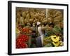 Fruit, Vegetables and Baskets for Sale on Stall in Market, Sucre, Bolivia, South America-Jane Sweeney-Framed Photographic Print