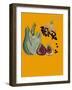 Fruit & veggies vegetables 2020 (cutout)-Sarah Thompson-Engels-Framed Giclee Print