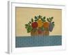 Fruit with Lt. Blue Tablecloth-Debbie McMaster-Framed Giclee Print