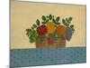 Fruit with Lt. Blue Tablecloth-Debbie McMaster-Mounted Giclee Print