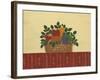 Fruit with Red Tablecloth-Debbie McMaster-Framed Giclee Print