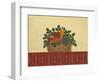 Fruit with Red Tablecloth-Debbie McMaster-Framed Giclee Print