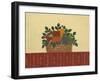 Fruit with Red Tablecloth-Debbie McMaster-Framed Giclee Print