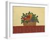 Fruit with Red Tablecloth-Debbie McMaster-Framed Giclee Print