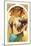 Fruit-Alphonse Mucha-Mounted Art Print