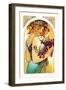 Fruit-Alphonse Mucha-Framed Art Print