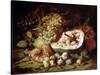 Fruits, 1670s-Abraham Brueghel-Stretched Canvas