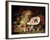 Fruits, 1670s-Abraham Brueghel-Framed Giclee Print