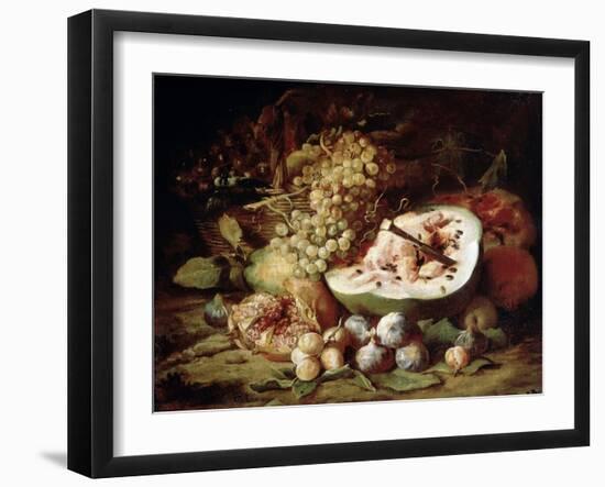 Fruits, 1670s-Abraham Brueghel-Framed Giclee Print