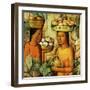 Fruits and Flowers; Frutas Y Flores, (Oil on Canvas)-Alfredo Ramos Martinez-Framed Giclee Print