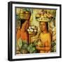 Fruits and Flowers; Frutas Y Flores, (Oil on Canvas)-Alfredo Ramos Martinez-Framed Giclee Print