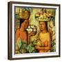 Fruits and Flowers; Frutas Y Flores, (Oil on Canvas)-Alfredo Ramos Martinez-Framed Giclee Print