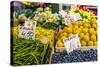 Fruits and Vegetables for Sale at Local Market in Poland.-Curioso Travel Photography-Stretched Canvas