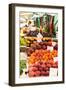 Fruits and Vegetables for Sale at Local Market in Poland.-Curioso Travel Photography-Framed Photographic Print