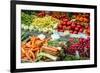 Fruits and Vegetables for Sale at Local Market in Poland.-Curioso Travel Photography-Framed Photographic Print