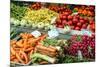 Fruits and Vegetables for Sale at Local Market in Poland.-Curioso Travel Photography-Mounted Photographic Print