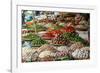 Fruits and Vegetables Stall at a Market in the Old Quarter, Hanoi, Vietnam, Indochina-Yadid Levy-Framed Photographic Print