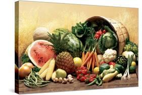 Fruits and Vegetables-null-Stretched Canvas