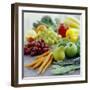 Fruits And Vegetables-David Munns-Framed Premium Photographic Print