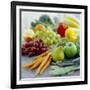 Fruits And Vegetables-David Munns-Framed Photographic Print