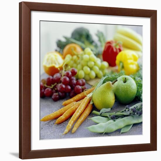 Fruits And Vegetables-David Munns-Framed Photographic Print