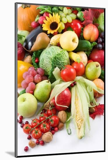 Fruits and Vegetables-og-vision-Mounted Photographic Print