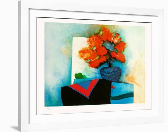 Fruits aux Tokyas Rouges-Claude Gaveau-Framed Limited Edition