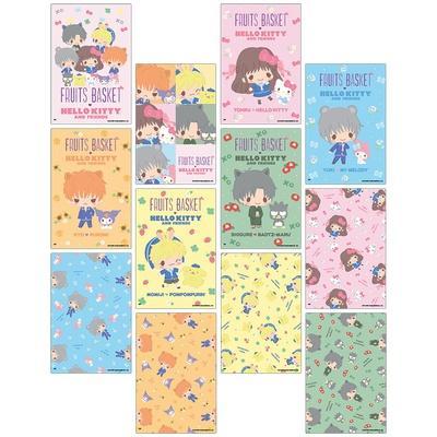 'Fruits Basket x Hello Kitty 12Pack Poster Collage' Poster