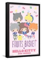 Fruits Basket x Hello Kitty and Friends - Group-Trends International-Framed Poster