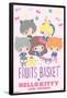 Fruits Basket x Hello Kitty and Friends - Group-Trends International-Framed Poster
