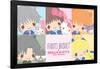 Fruits Basket x Hello Kitty and Friends - Squares-Trends International-Framed Poster