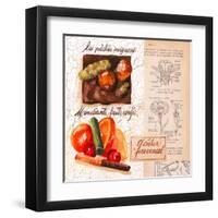 Fruits confis-Pascal Cessou-Framed Art Print