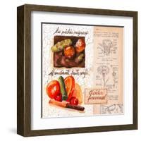 Fruits confis-Pascal Cessou-Framed Art Print