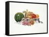 Fruits Fiesta-Joh Naito-Framed Stretched Canvas