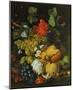 Fruits, Flowers and Insects-Jan van Huysum-Mounted Collectable Print