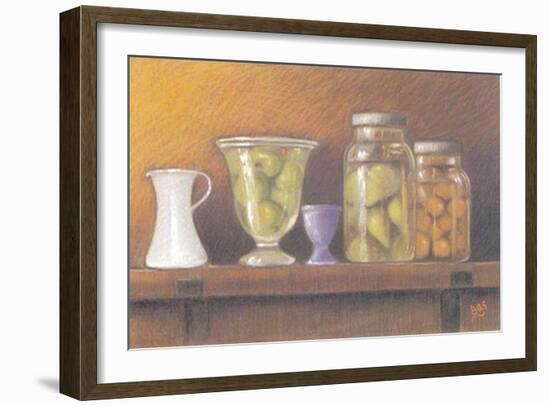 Fruits in Syrup I-Basch-Framed Art Print