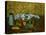 Fruits, Napkin and Milk Jar-Paul Cézanne-Stretched Canvas