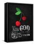 Fruits Of Faith-Jace Grey-Framed Stretched Canvas