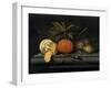 Fruits on a Table Setting of Stone, C1653-1659-Johannes Borman-Framed Giclee Print