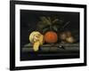 Fruits on a Table Setting of Stone, C1653-1659-Johannes Borman-Framed Giclee Print