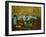 Fruits, serviette et boite a lait. Canvas, 60 x 73 cm RF 1960-10.-Paul Cezanne-Framed Giclee Print