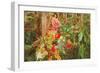 Fruits, Vegetables in Jungle Paradise-null-Framed Art Print