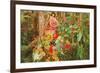 Fruits, Vegetables in Jungle Paradise-null-Framed Art Print