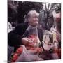 Fruits, Vegetables, Meat, Polutry, and Flowers Sold in Rue Mouffetard Market, Quartier Latin-Alfred Eisenstaedt-Mounted Photographic Print