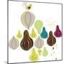 Fruits Wallpaper-vecstock com-Mounted Art Print