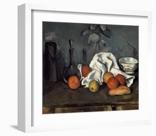 Fruits-Paul Cézanne-Framed Art Print