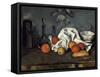 Fruits-Paul Cézanne-Framed Stretched Canvas