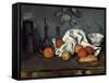 Fruits-Paul Cézanne-Framed Stretched Canvas