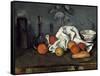 Fruits-Paul Cézanne-Framed Stretched Canvas