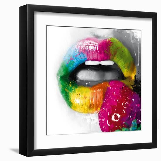 Fruity Kiss II-Patrice Murciano-Framed Art Print